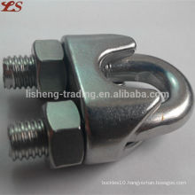 2014 hot sale stainless steel type B wire rope clamps